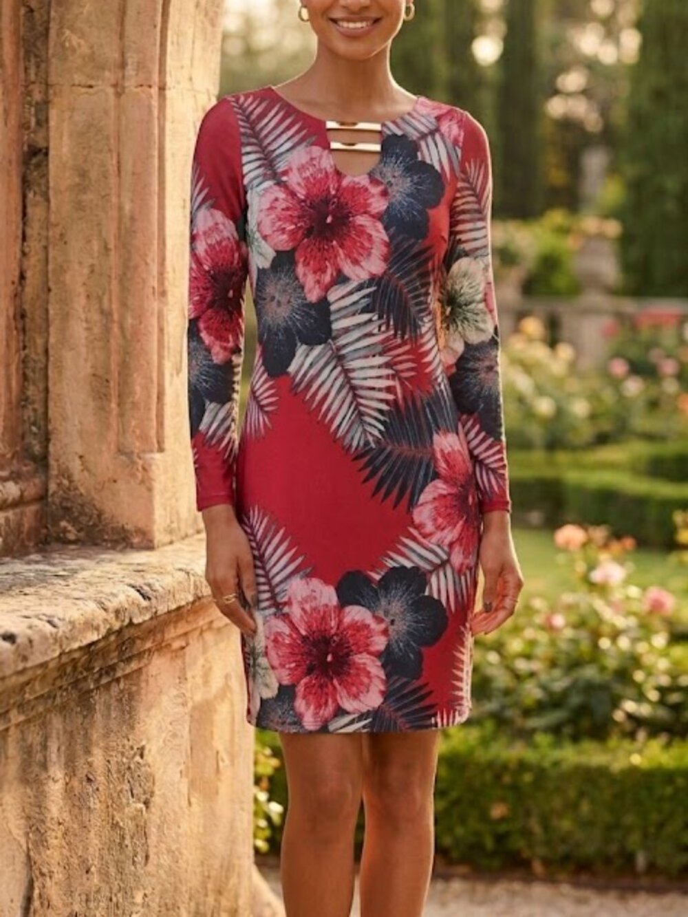 Vince Camuto long Sleeved Dress